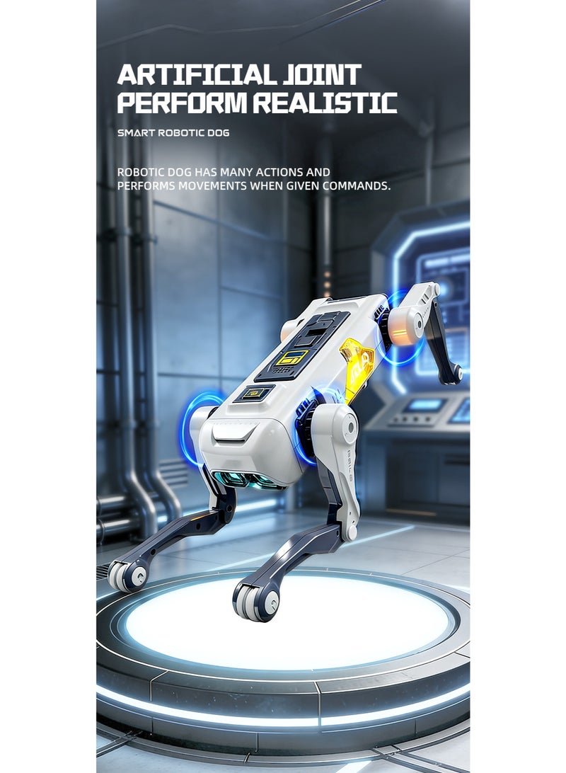 Robot Dog, AI Dog, AI Smart Pet, Will Dance and Kungfu, Voice/App/Remote Control, Support Action Programming, AI Robot Ideal Gift for Adults/Kids - Image 3